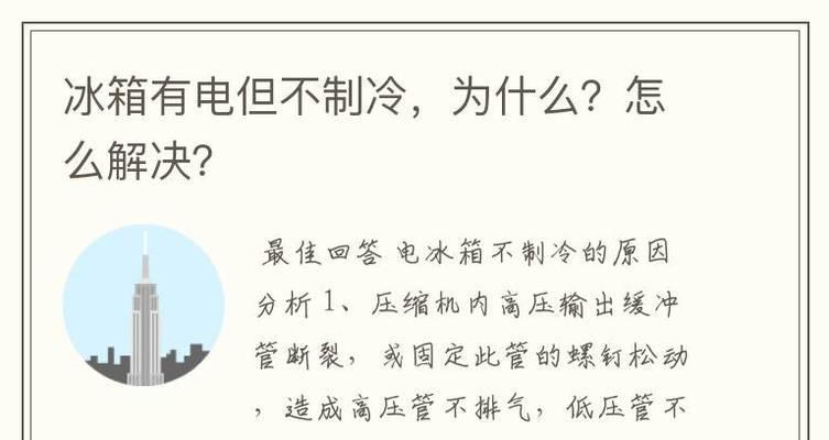 冰箱光转不制冷的解决办法（从清洁到维修）  第3张